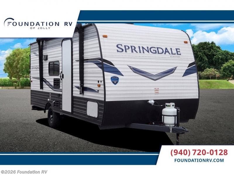 New 2022  Keystone Springdale Mini 1800BH by Keystone from Foundation RV in Wichita Falls, TX