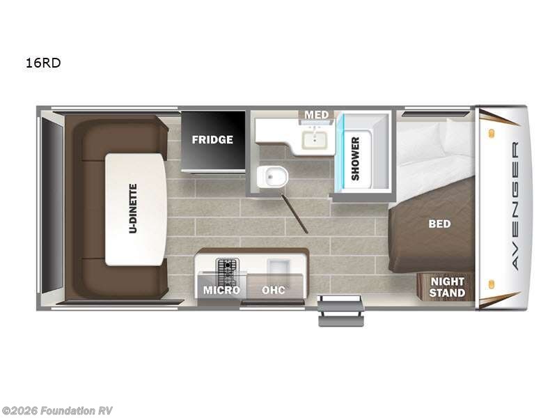 New 2022  Prime Time Avenger LT 16RD by Prime Time from Foundation RV in Wichita Falls, TX