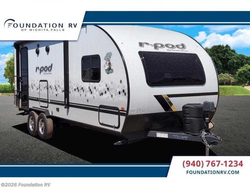 New 2022  Forest River  R Pod RP-202 by Forest River from Foundation RV in Wichita Falls, TX