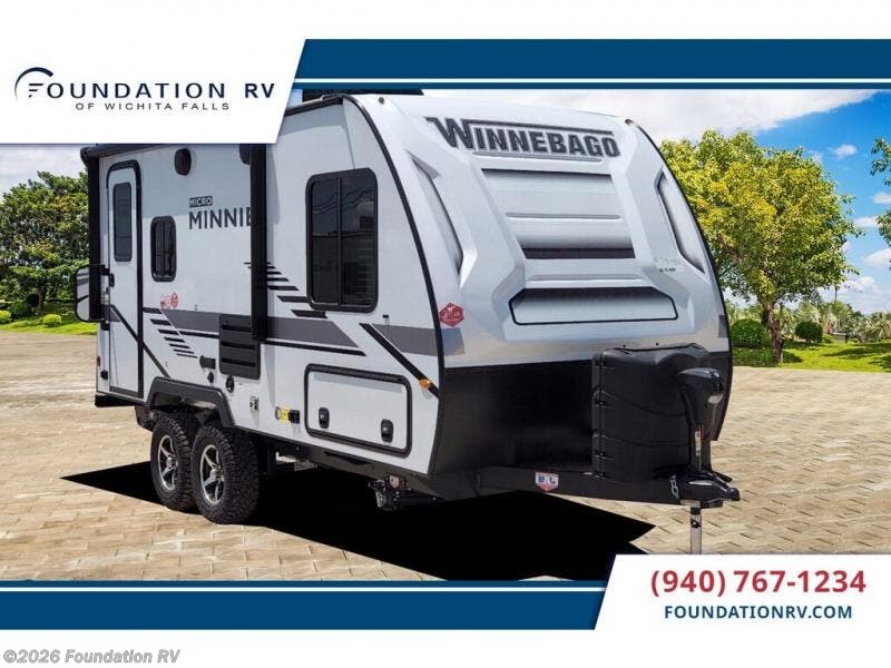 New 2022  Winnebago Micro Minnie 1808FBS by Winnebago from Foundation RV in Wichita Falls, TX