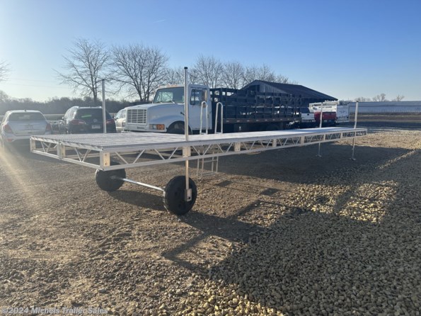 2023 Ridgeline MFG 32' Dock Roll in w/8' patio poly deck available in Saint Peter, MN
