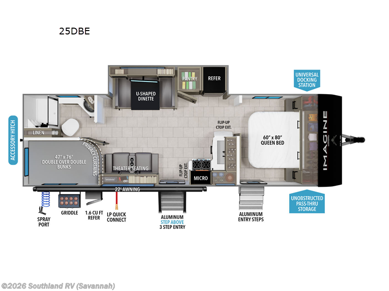 New 2026 Grand Design Imagine XLS 25DBE available in Savannah, Georgia