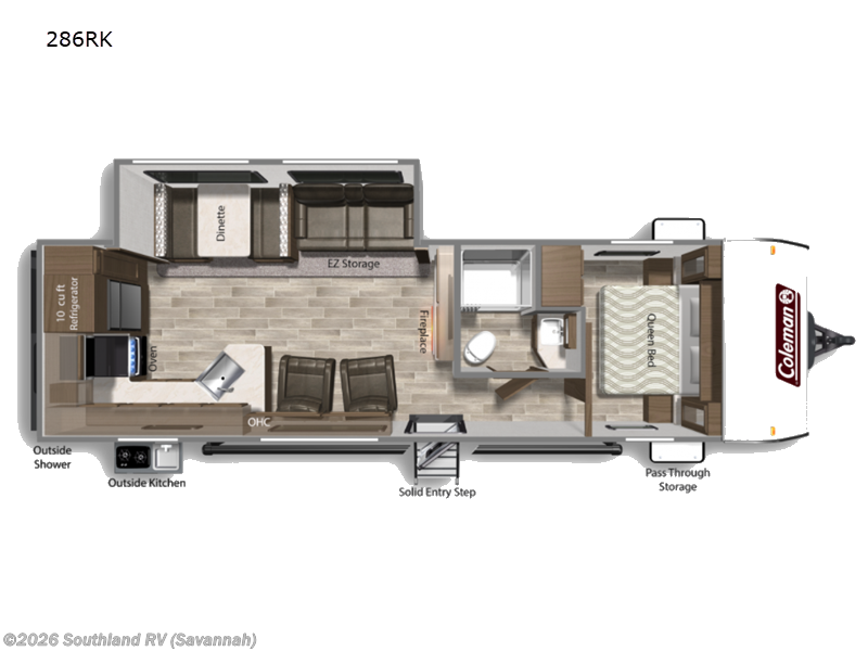 Used 2021 Coleman  Lantern Series 286RK available in Savannah, Georgia