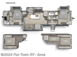 New 2024 Forest River Sierra Destination Trailers 40DUPLEX available in Anna, Illinois