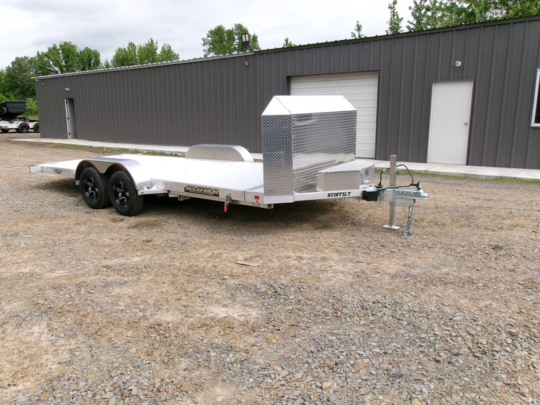6x18 Car Hauler Trailer for sale New Aluma 8218ANVTILTTA 18