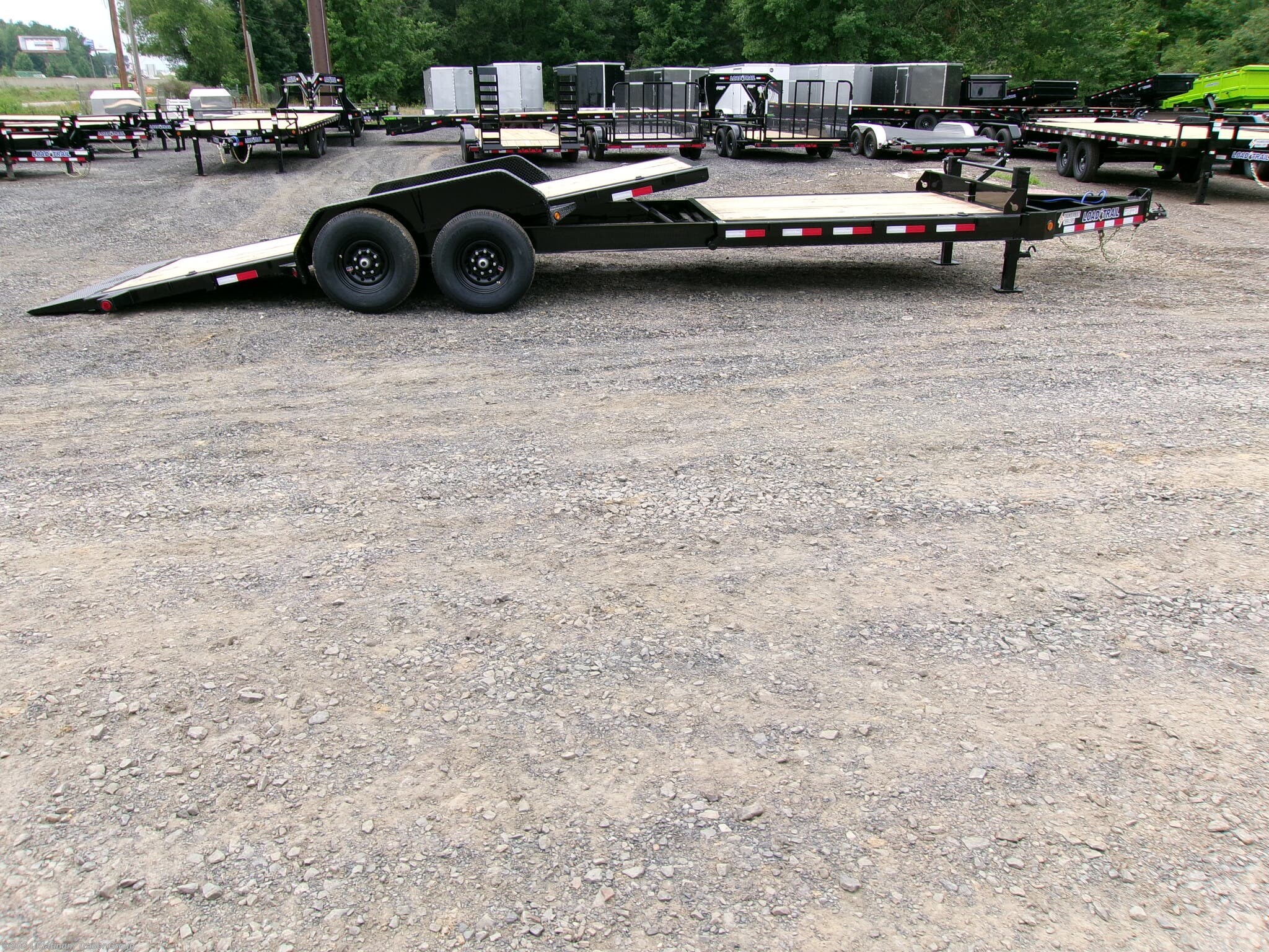 6x24 Tilt Deck Trailer For Sale | New Load Trail TH 83" X 24' Tilt-N-Go ...