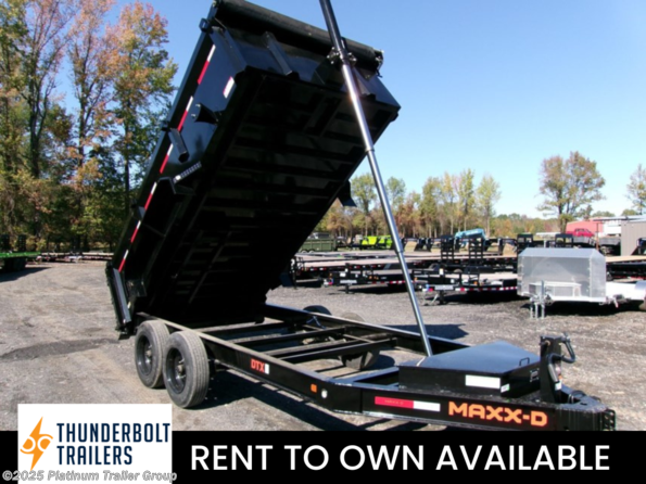 2024 MAXXD 83X14 Tall Sided Telescopic Dump Trailer 16K GVWR available in Cabot, AR