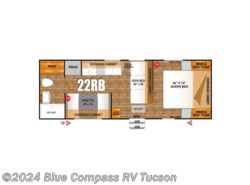 Used 2017 Outdoors RV Creek Side Mountain Series 22RB available in Tucson, Arizona