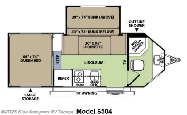 Used 2014 Forest River V-Cross VIBE 6504 available in Tucson, Arizona