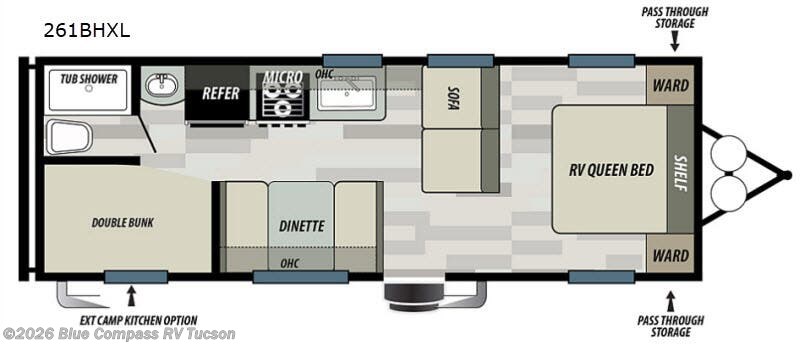 Used 2018 Forest River Wildwood X-Lite 261BHXL available in Tucson, Arizona