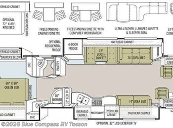Used 2010 Tiffin Allegro Bus 40 QXP available in Tucson, Arizona