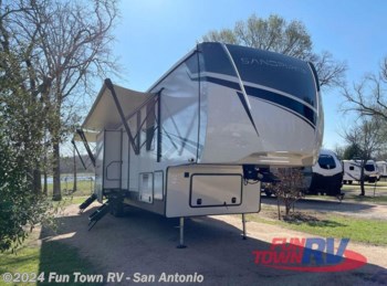 New 2024 Forest River Sandpiper 3550BH available in Cibolo, Texas