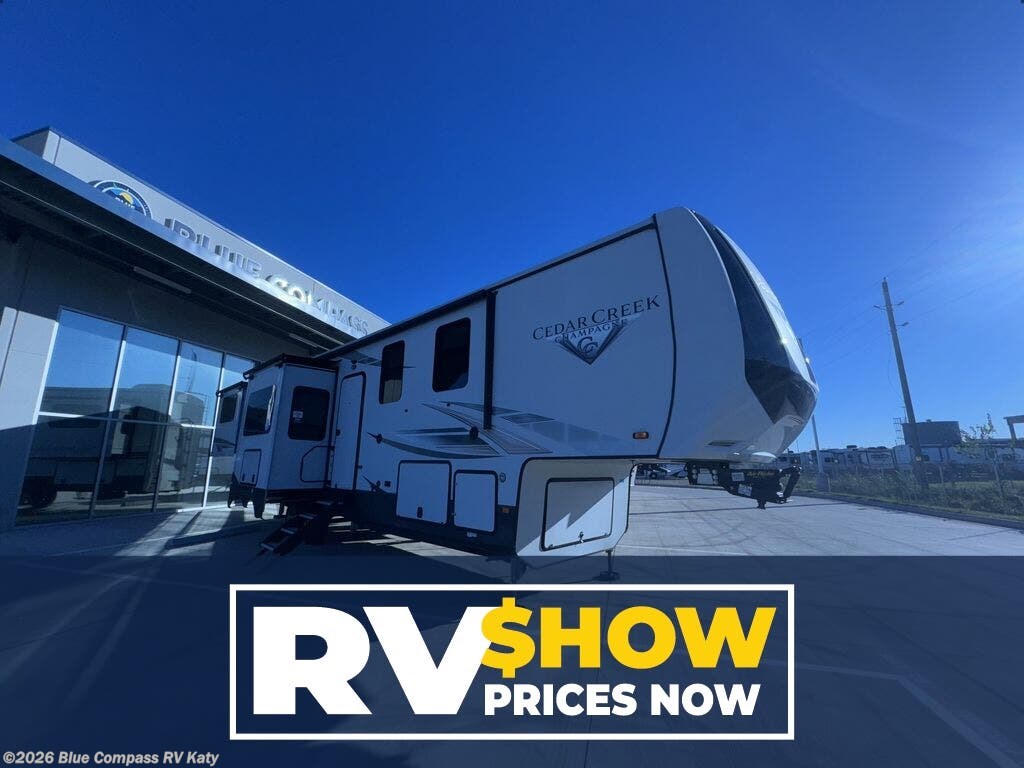 Used 2020 Forest River Cedar Creek Champagne Edition 38ERD available in Katy, Texas