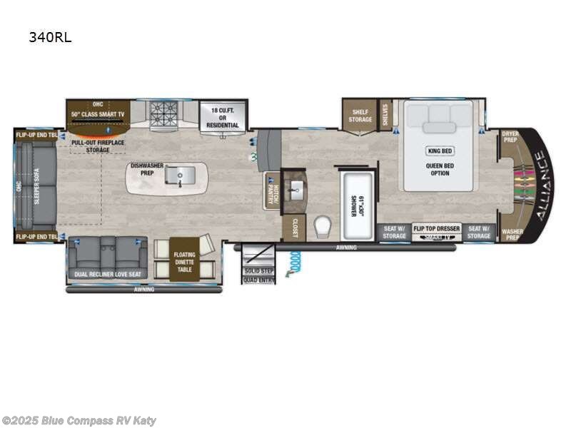 Used 2021 Alliance RV Paradigm 340RL available in Katy, Texas