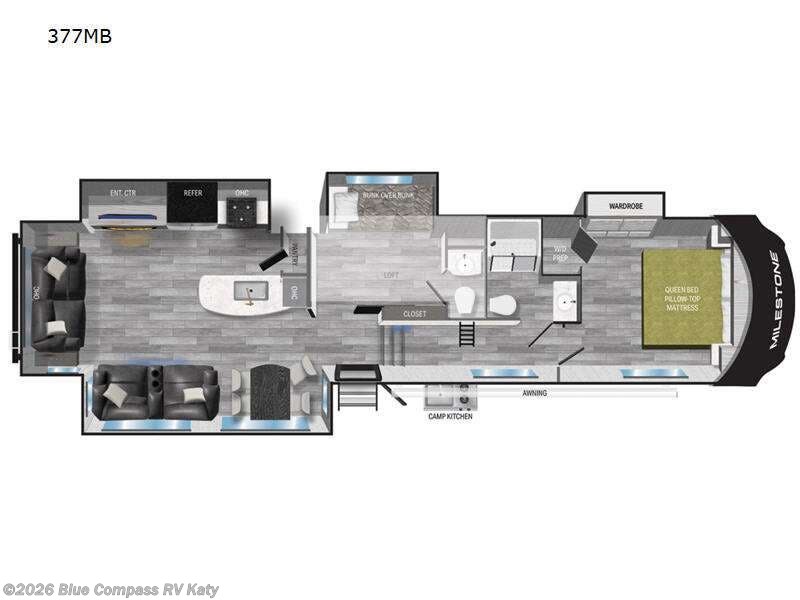 Used 2023 Heartland Milestone 377MB available in Katy, Texas
