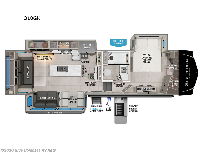 Used 2025 Grand Design Solitude 310GK available in Katy, Texas