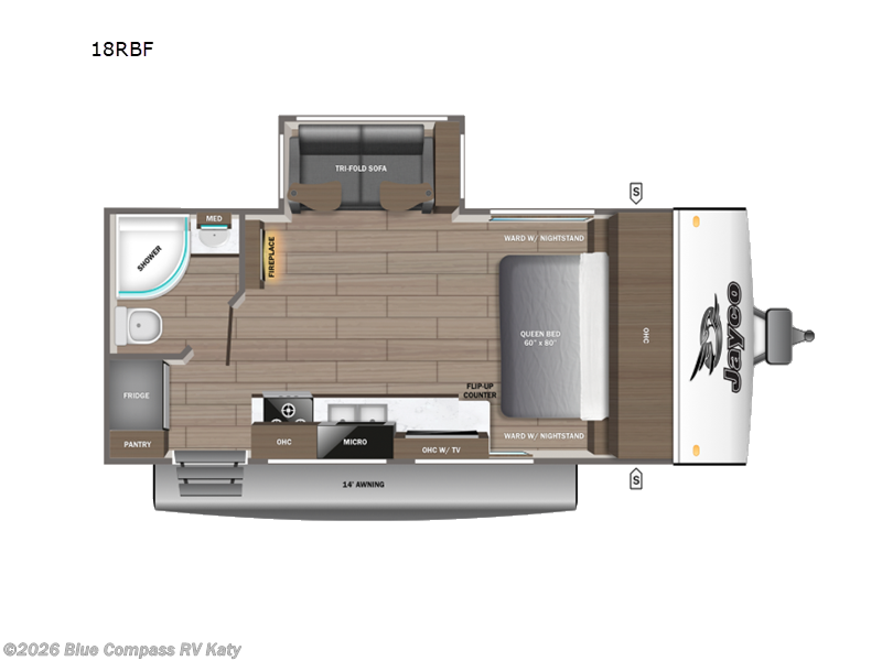 New 2026 Jayco Jay Feather 18RBF available in Katy, Texas