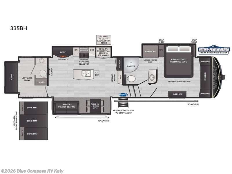 Used 2022 Keystone Montana High Country 335BH available in Katy, Texas