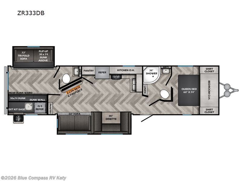Used 2023 CrossRoads Zinger 333DB available in Katy, Texas