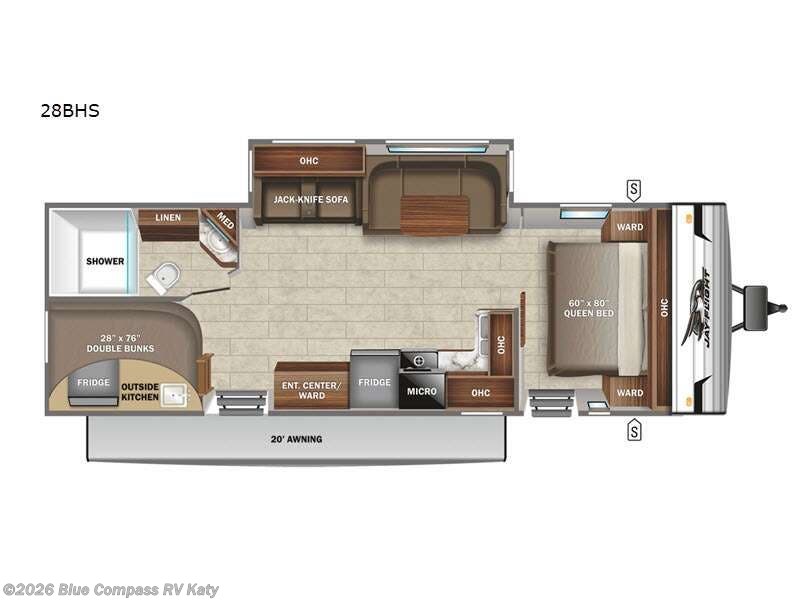 Used 2022 Jayco Jay Flight 28BHS available in Katy, Texas