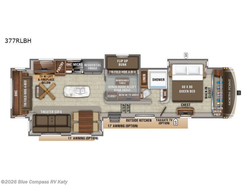 Used 2019 Jayco North Point 377RLBH available in Katy, Texas