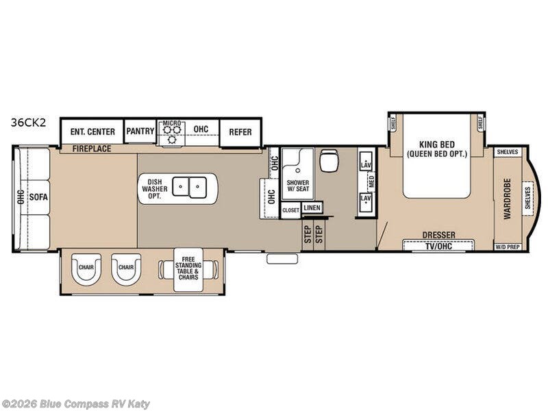 Used 2017 Forest River Cedar Creek Hathaway Edition 36CK2 available in Katy, Texas