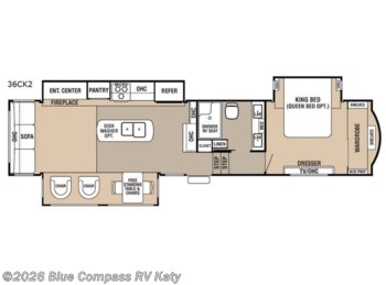 Used 2017 Forest River Cedar Creek Hathaway Edition 36CK2 available in Katy, Texas