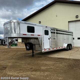 2024 Exiss STC7024- 24FT STOCK COMBO - TWO COMPARTMENTS available in Douglas, ND