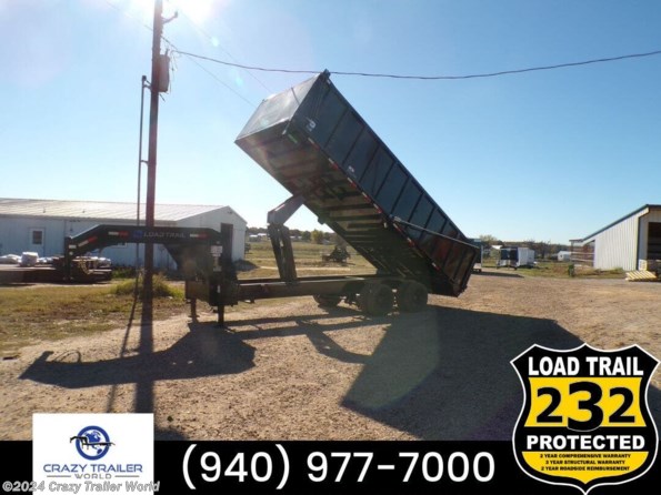 2024 Load Trail GX 102X22 Hurricane Gooseneck Dump Trailer 22000 LB available in Whitesboro, TX
