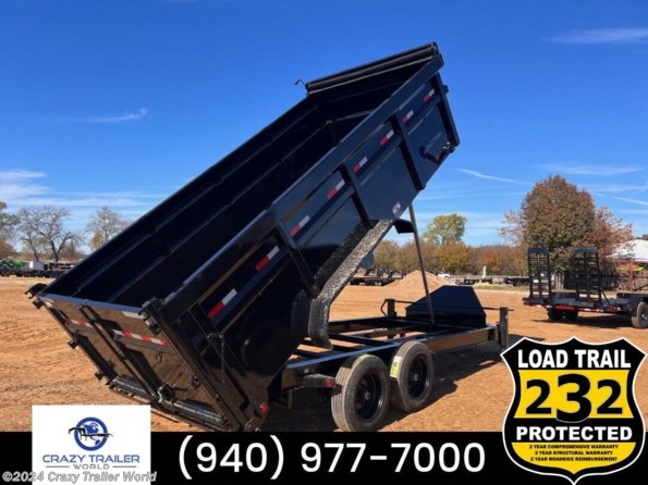 2024 Load Trail DL 83X16x4  High Side Telescopic Dump  16K GVWR available in Whitesboro, TX