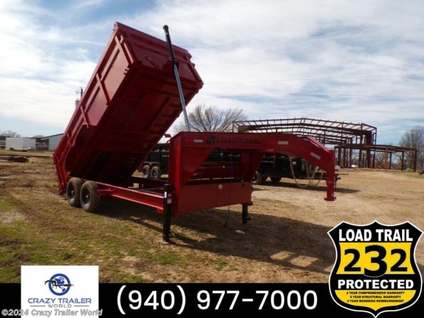 2024 Load Trail DG 83X16 High Side  Gooseneck Dump 7GA Floor 14K GVWR available in Whitesboro, TX