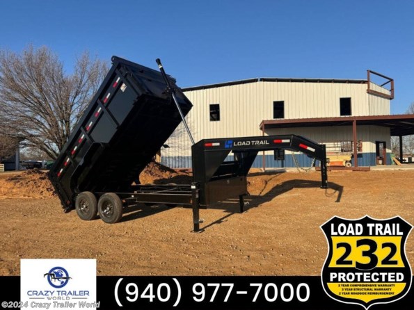 2024 Load Trail DG 83x14 GN High Side Dump Trailer 7GA Floor 14K GVWR available in Whitesboro, TX