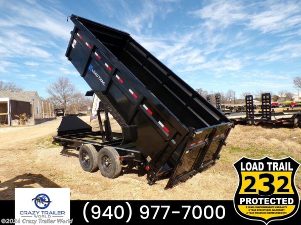 2024 Load Trail DL 83X16  High Side Dump Trailer 14K  GVWR available in Whitesboro, TX
