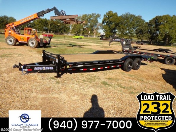 2024 Load Trail CH 102X24  Equipment Flatbed Trailer 14K GVWR available in Whitesboro, TX