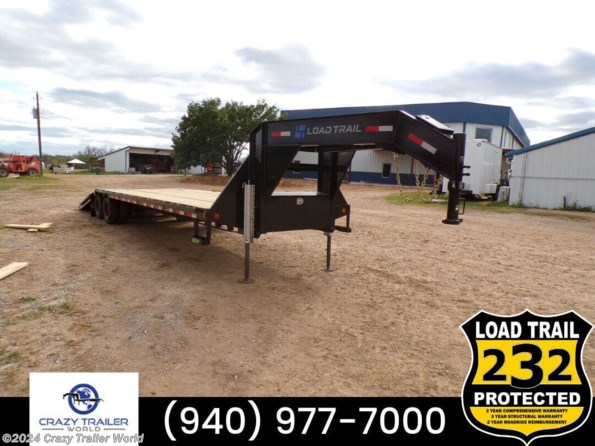 2024 Load Trail GL 102X36 GN Equip.Trailer 12' Hyd Dove Tail 24K GVWR available in Whitesboro, TX