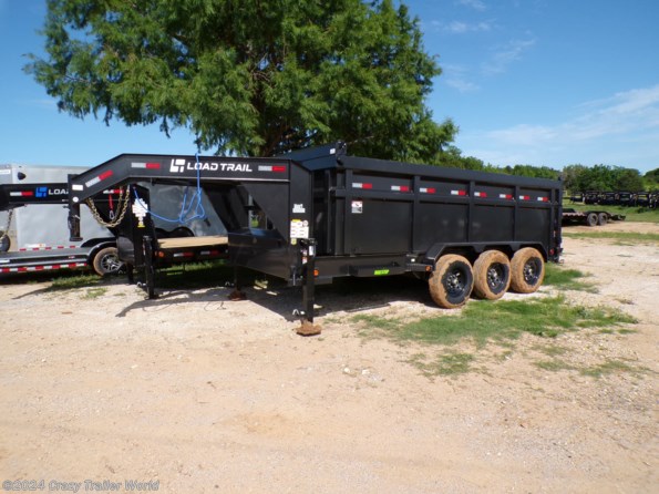 2024 Load Trail DG 83x16x4 Telescopic GN High Side Dump  21K GVWR available in Whitesboro, TX