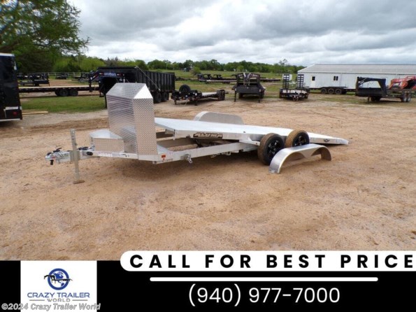 2025 Aluma 8218ANV-TILT-TA 18' Aluminum Tilt Car Hauler Trailer available in Whitesboro, TX