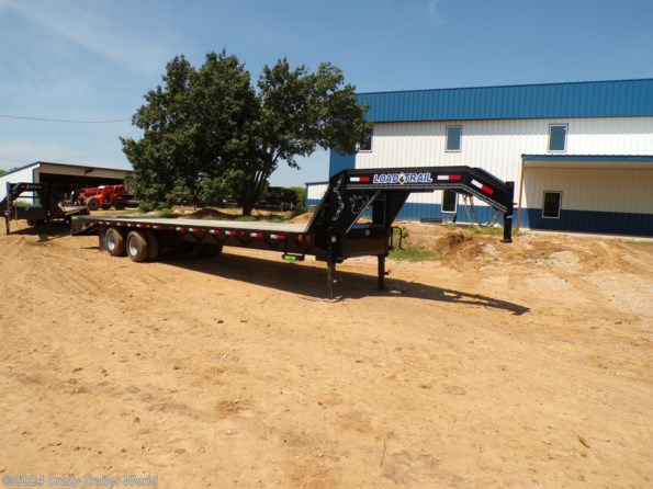 2021 Load Trail GP Used 102X32 Gooseneck Flatbed Deckover Trailer 24K available in Whitesboro, TX