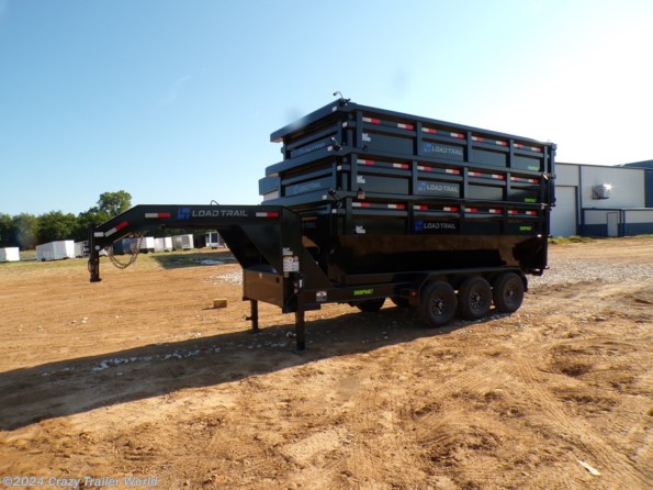 2024 Load Trail GM Package Deal Tri Axle GN DropNGo with 3 Roll offs available in Whitesboro, TX