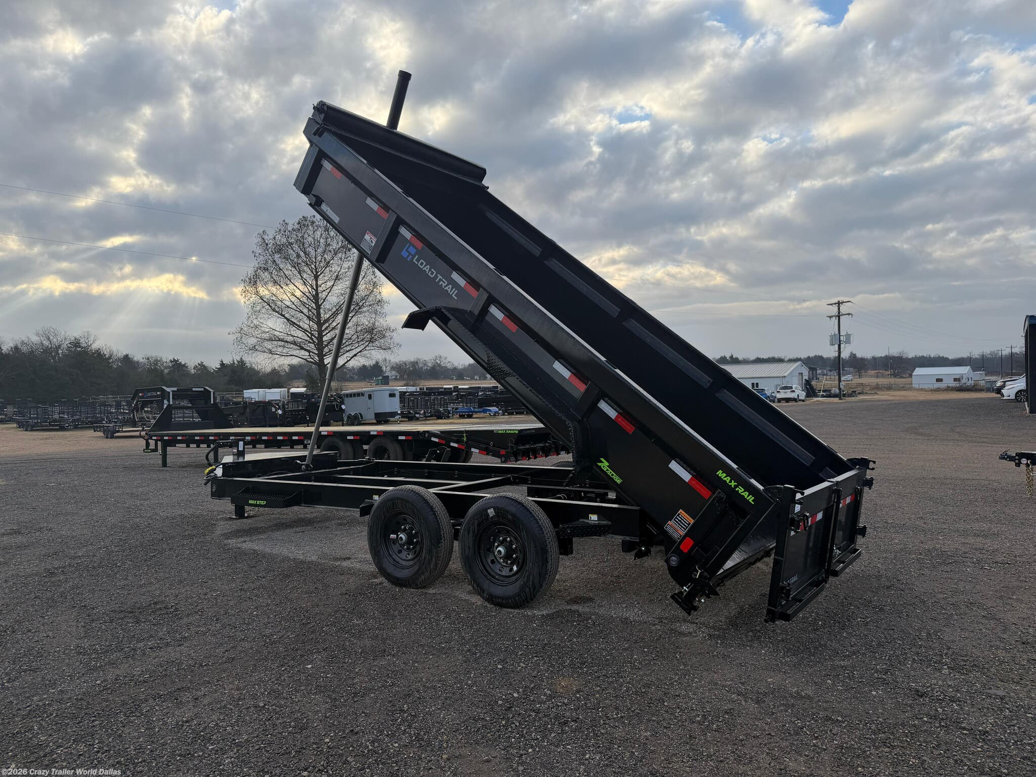 2026 Load Trail DL 83X16X2 Telescopic Dump Trailer 7GA 14K LB