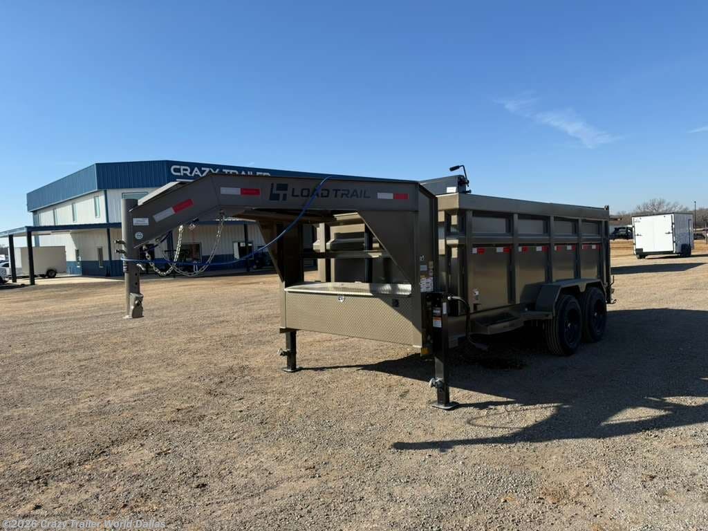 2026 Load Trail DG 83X14X4 Telescopic Gooseneck Dump Trailer 7GA 16K