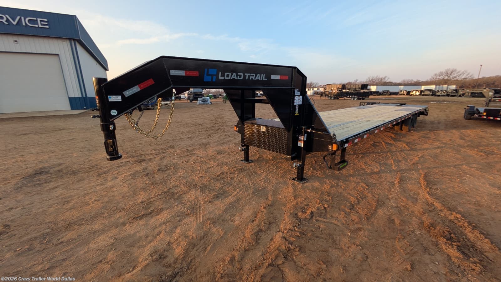 2026 Load Trail GP 102X40 Deckover Flatbed Gooseneck Trailer 25900 LB