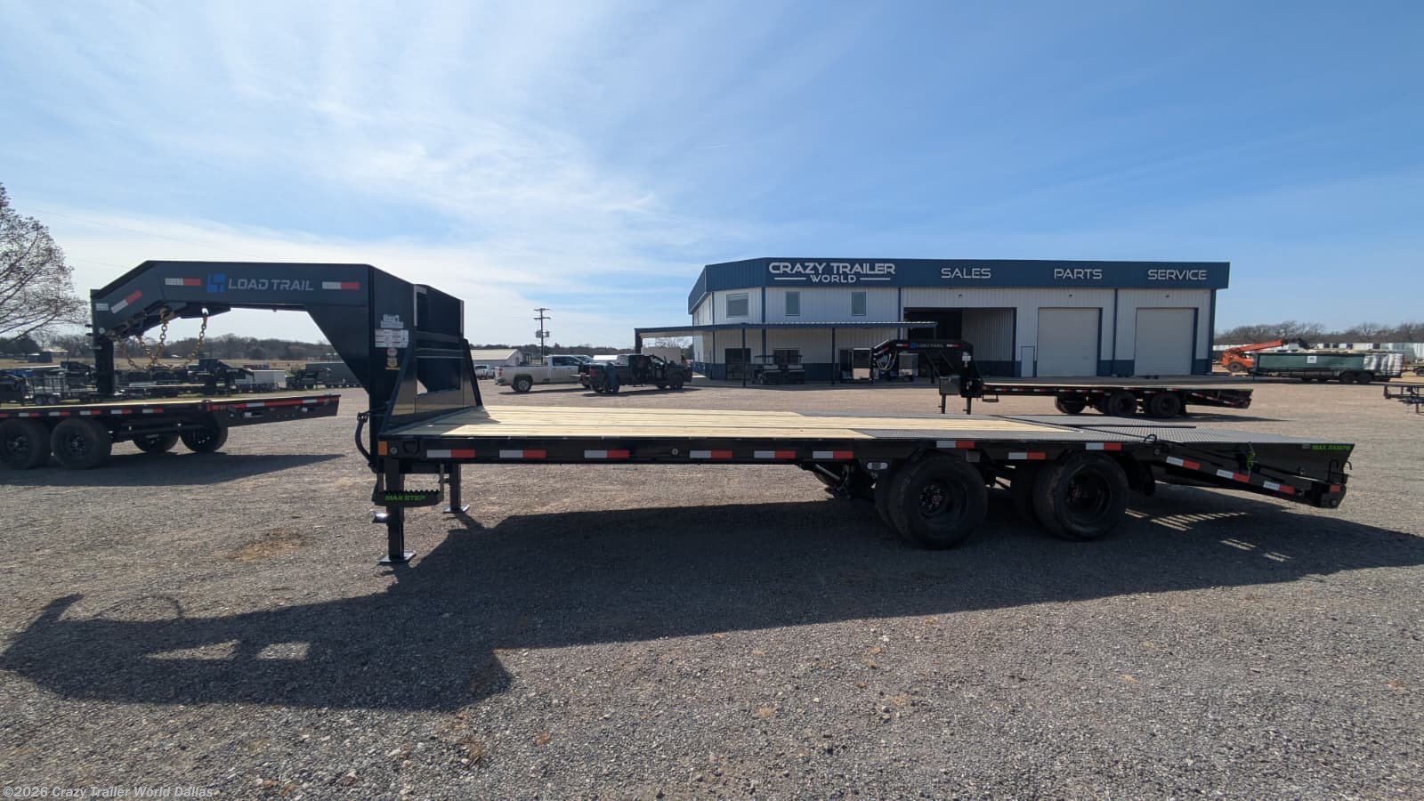 2026 Load Trail GP 102X25 Deckover Flatbed Gooseneck Trailer 24K LB