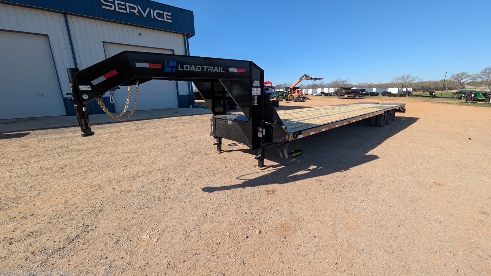 2026 Load Trail GP 102X40 Deckover Flatbed Gooseneck Trailer 25900 LB