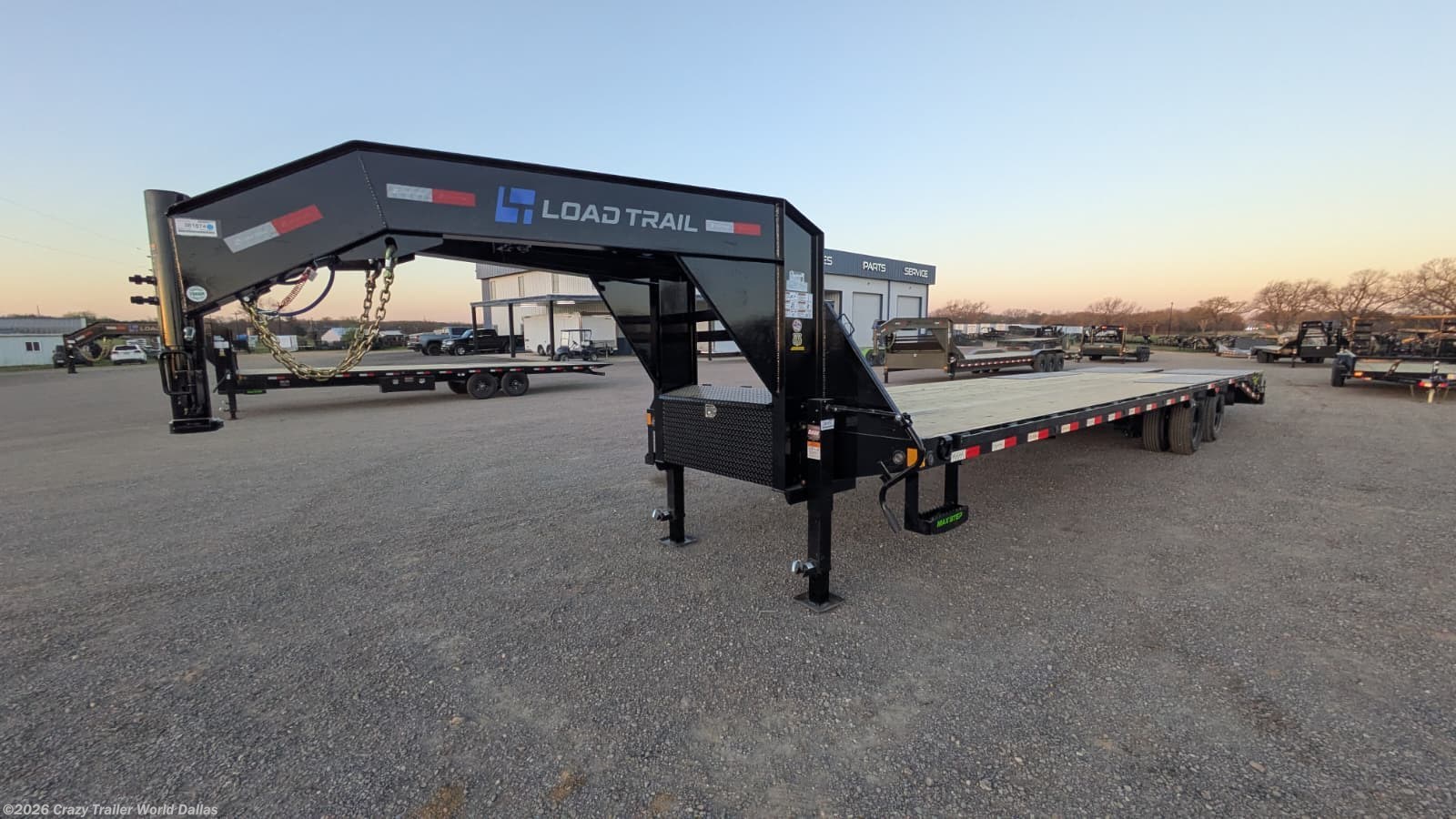2026 Load Trail GP 102X34 Deckover Flatbed Gooseneck Trailer 24K LB