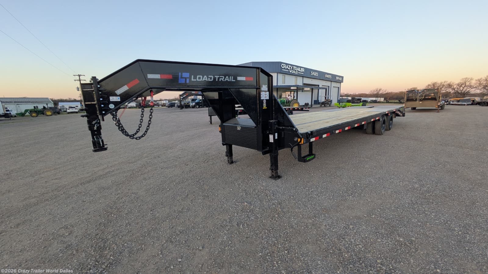 2026 Load Trail HH 102X32 Deckover Flatbed Gooseneck Trailer 40K LB