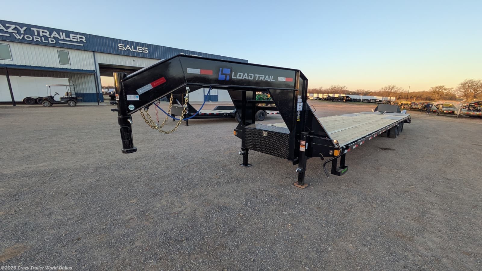 2026 Load Trail GP 102X40 Flatbed Deckover Gooseneck Trailer 25900 LB