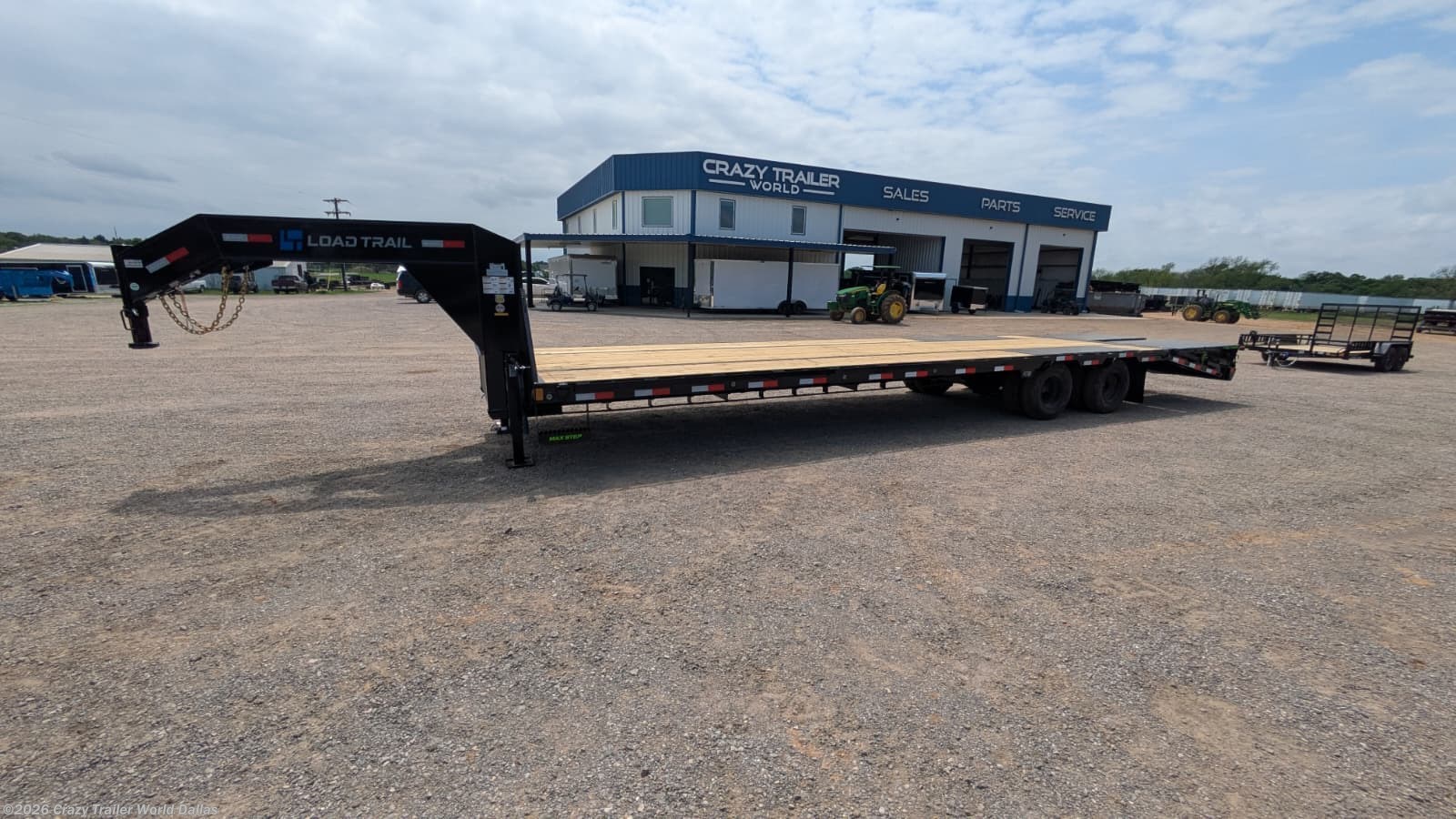2026 Load Trail GP 102X34 Deckover Flatbed Gooseneck Trailer 24K LB