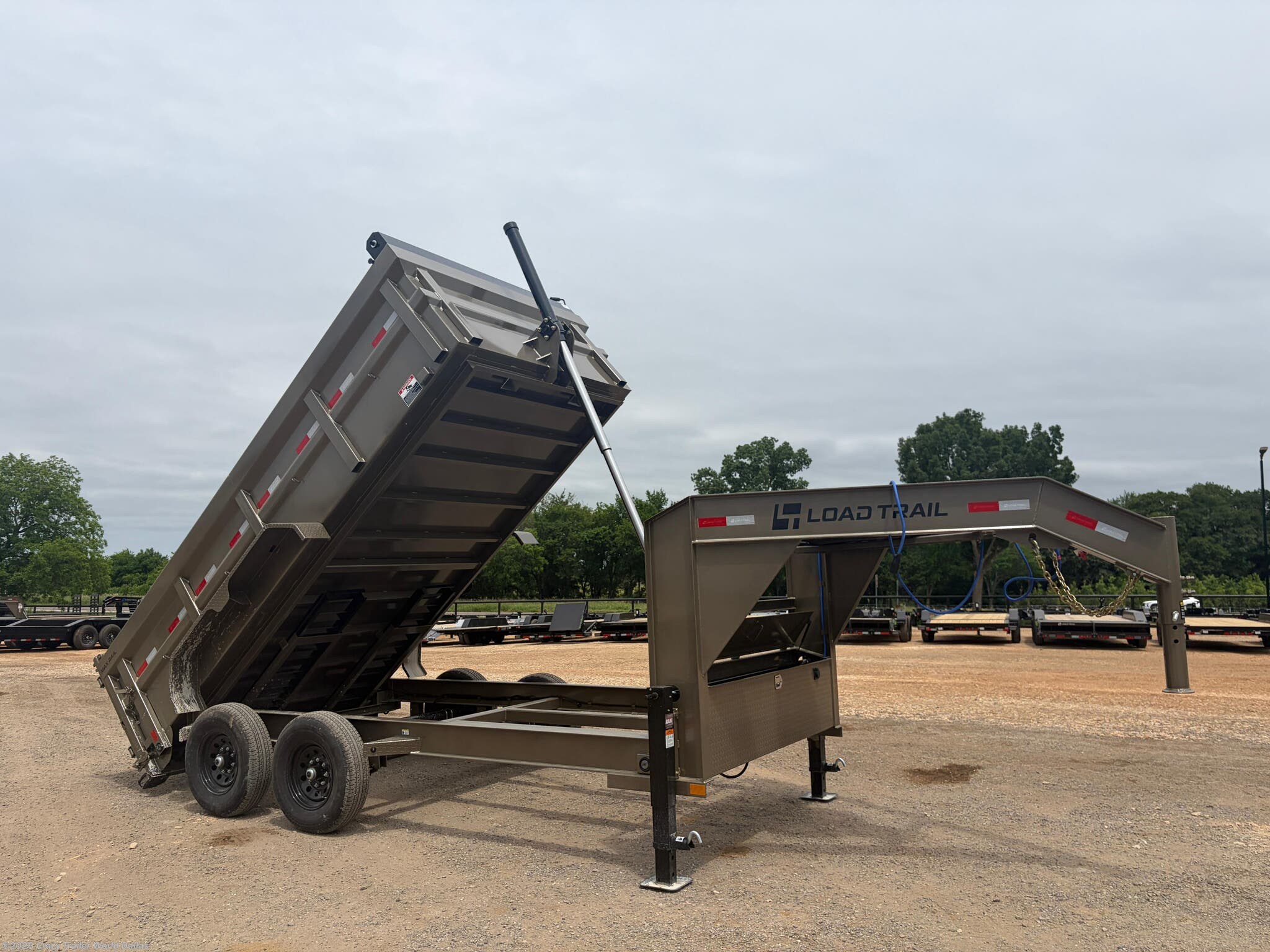 2026 Load Trail DG 83X14X3 Telescopic Gooseneck Dump Trailer 7GA 14K