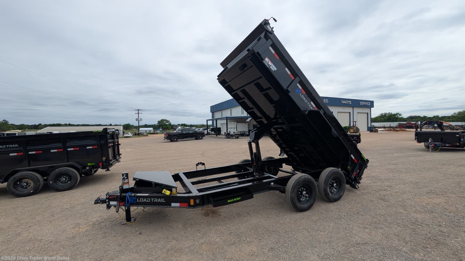 2026 Load Trail DL 83X14X2 Heavy Duty Dump Trailer 7GA 14K LB